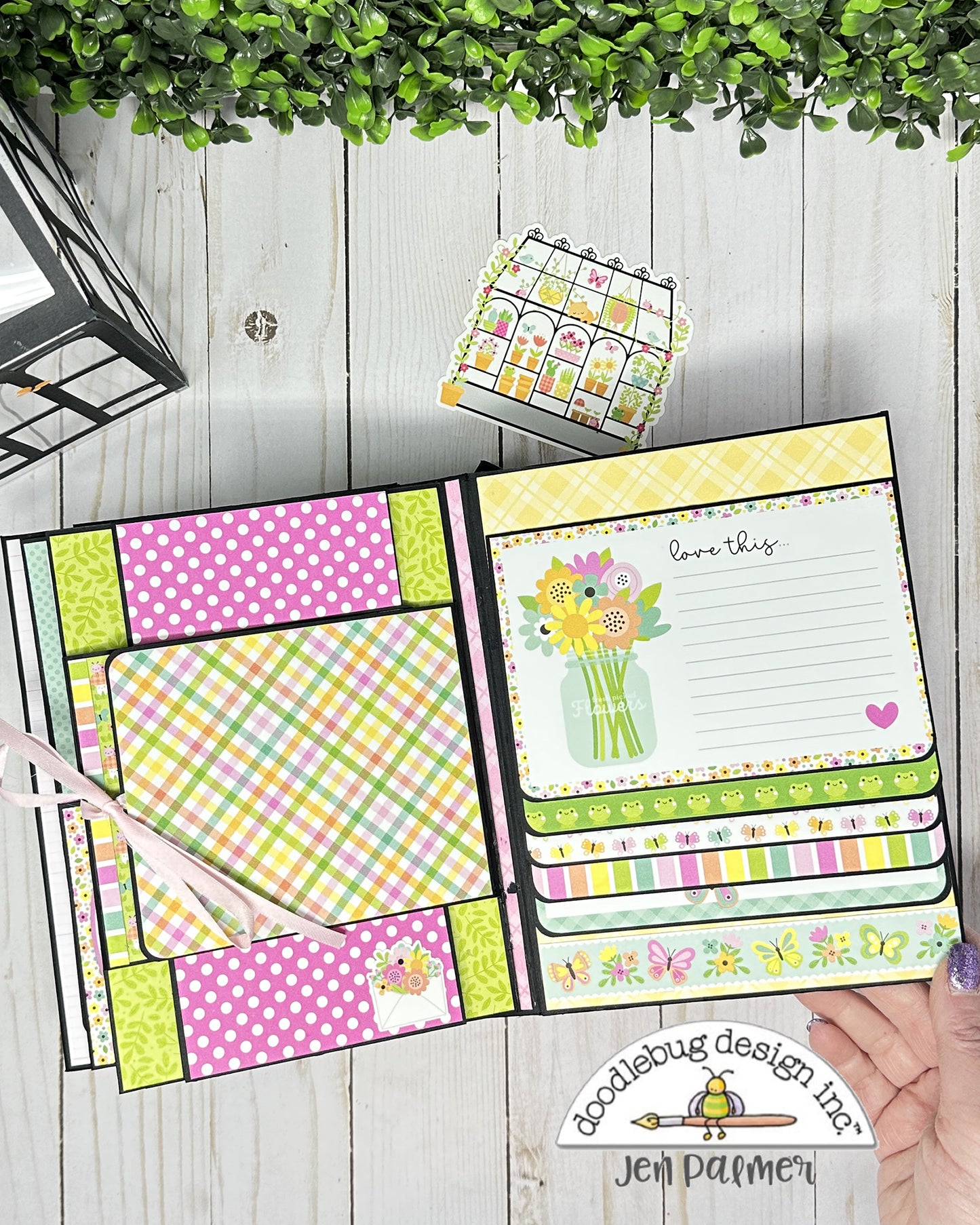 Butterfly Kisses Greenhouse Album in a Box Kit ***PREORDER***