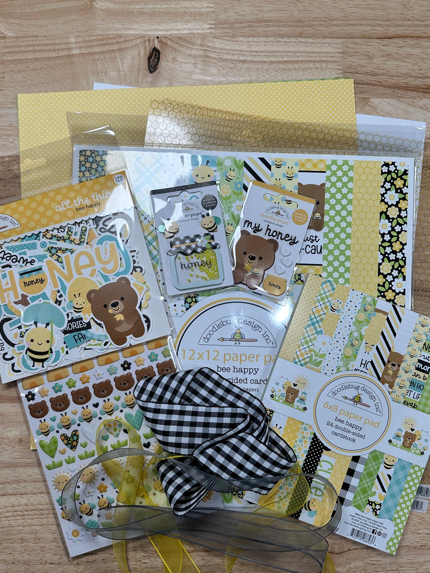 Doodlebug Bee Happy Project Kit