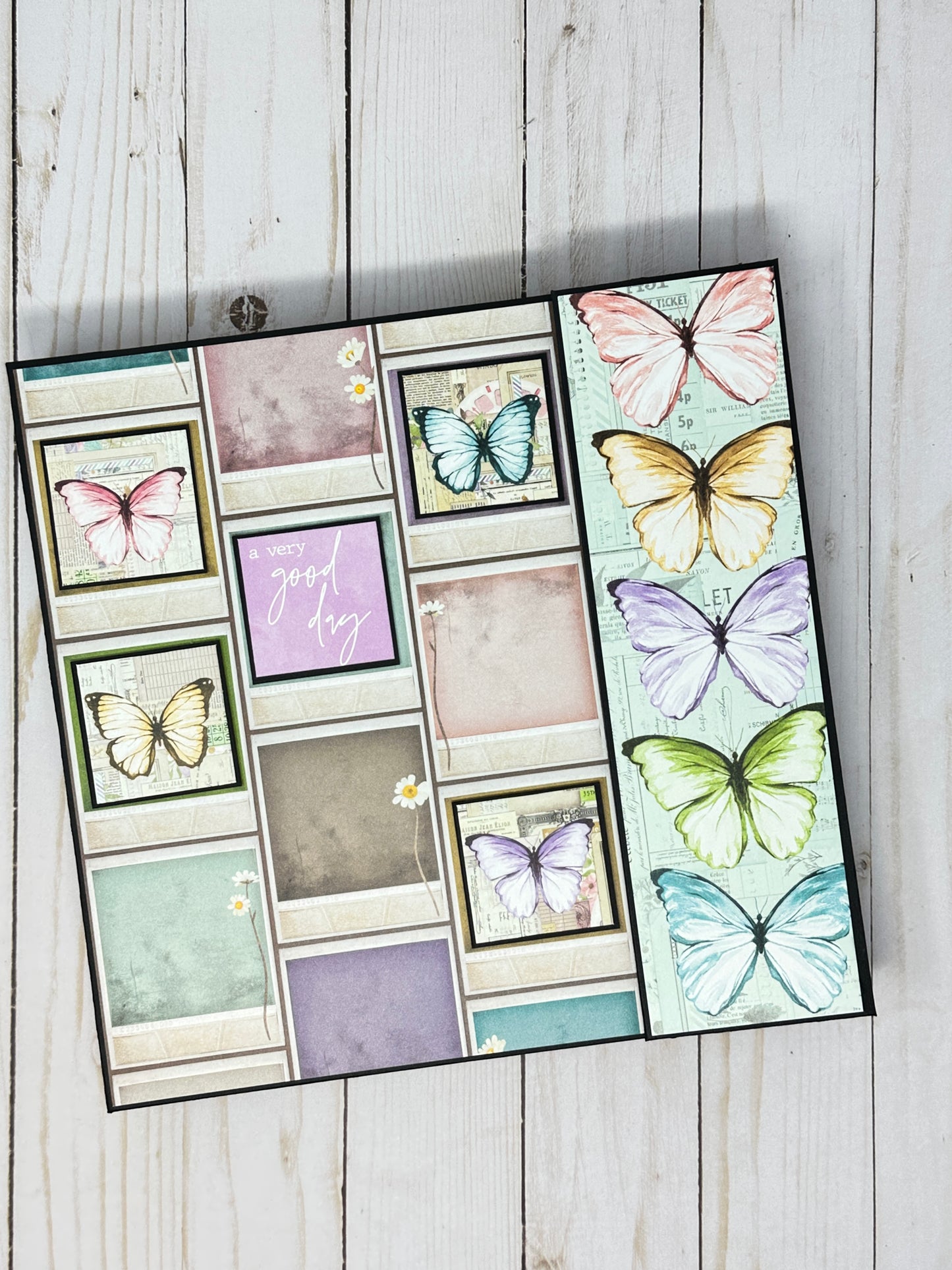 Simple Vintage Flower Shoppe Cutting Guide Only