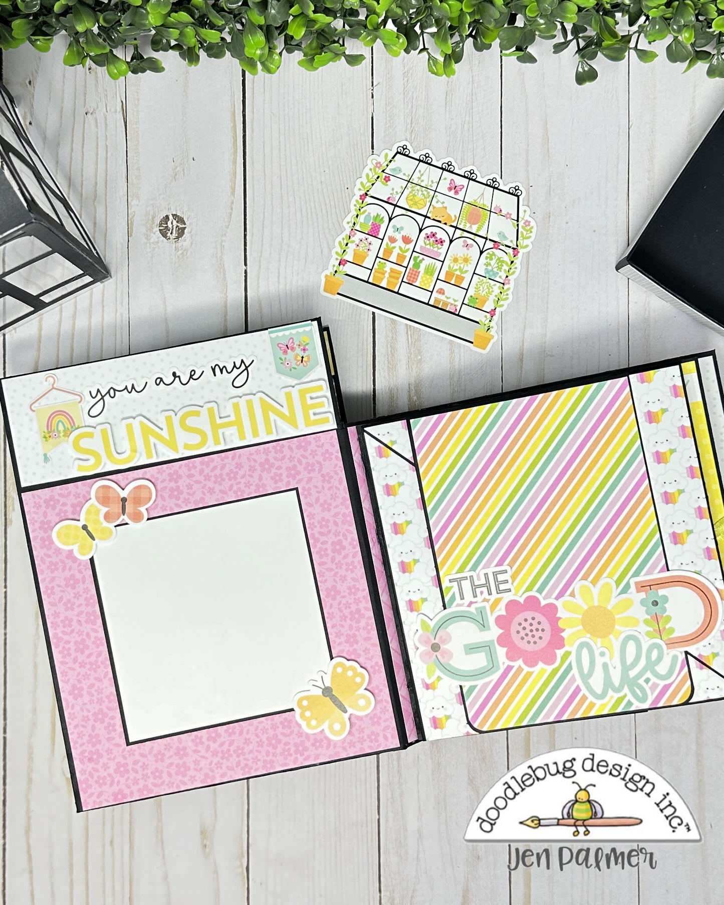 Butterfly Kisses Greenhouse Album in a Box Kit ***PREORDER***