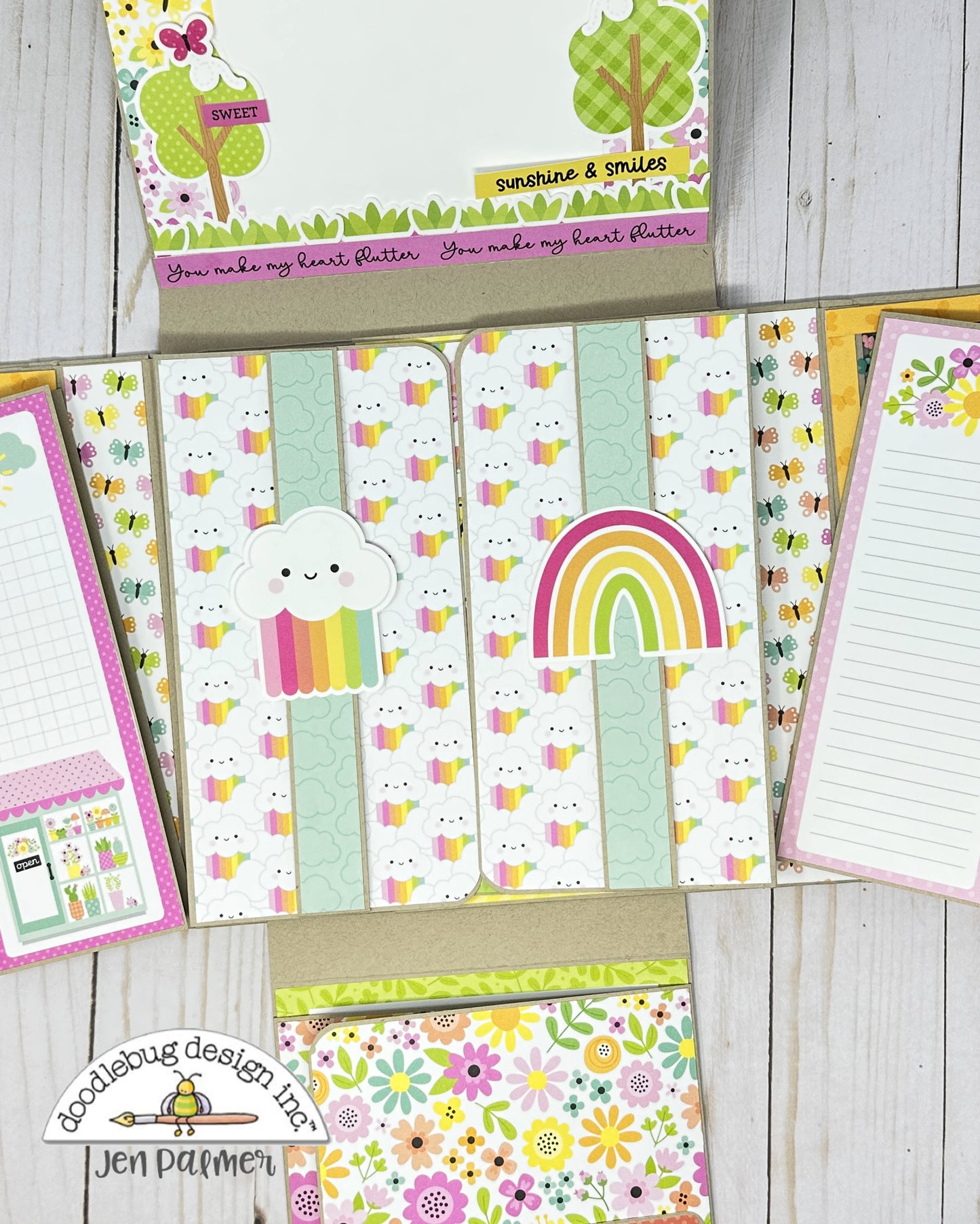 Butterfly Kisses Shaker Folio Album Kit