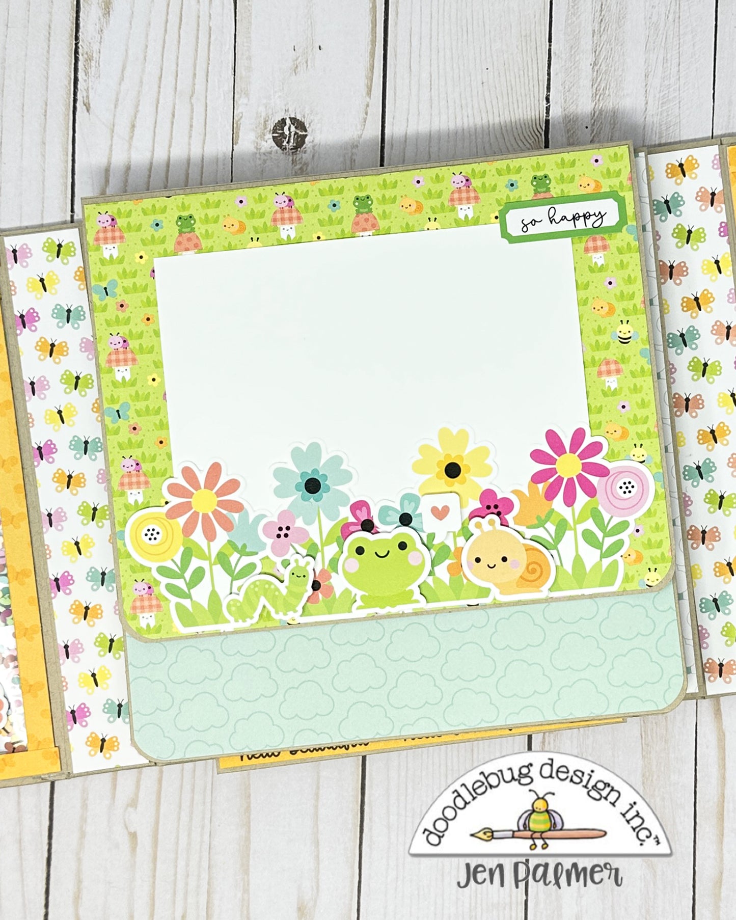 Butterfly Kisses Shaker Folio Album Kit
