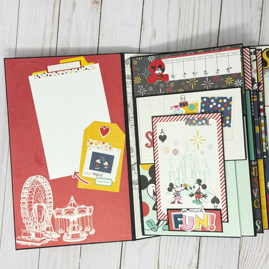 Simple Stories Say Cheese Happiest Place Mini Album Kit