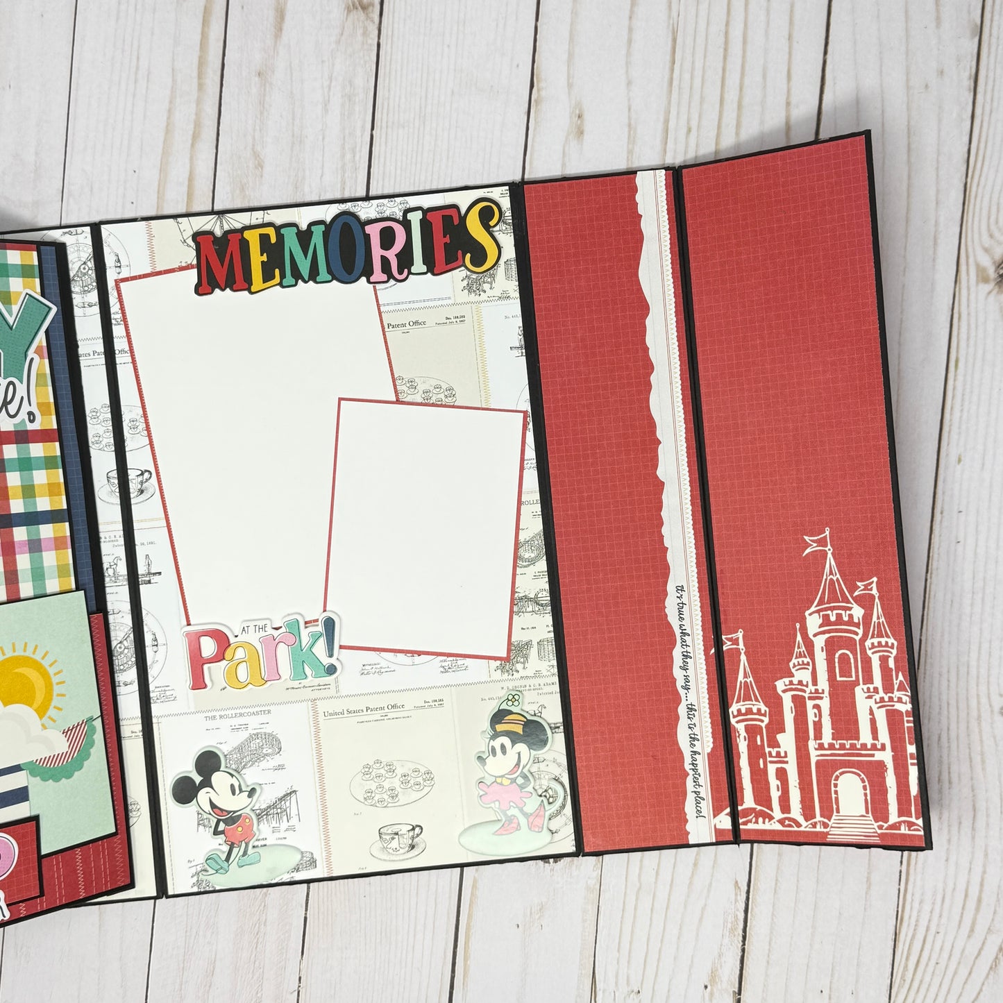 Simple Stories Say Cheese Happiest Place Mini Album Kit