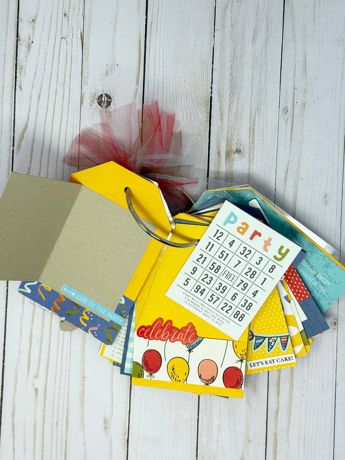 Say Cheese Classic Pooh Birthday Tag Album Cutting Guide Only