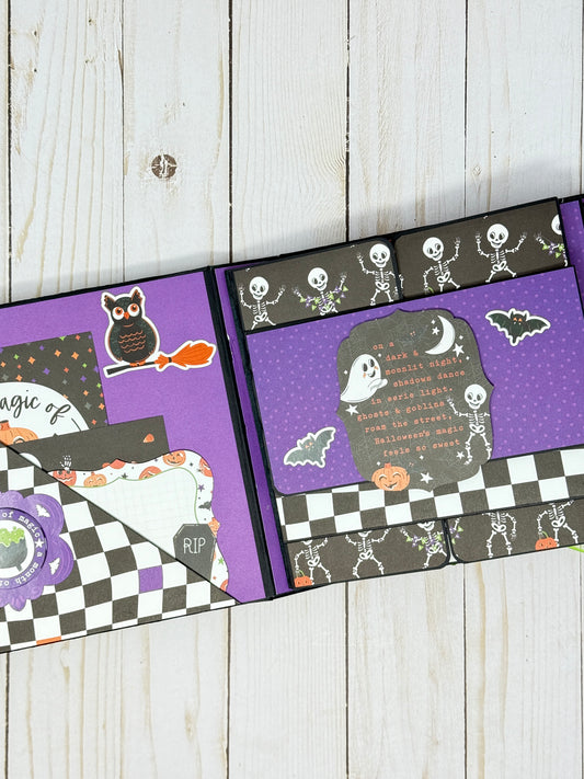 Ghosts and Goblins Halloween Mini Album Kit