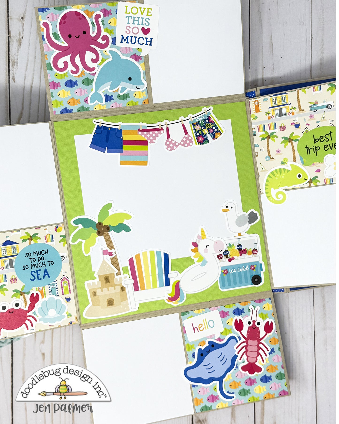 Doodlebug Summer Fun Shaker Album