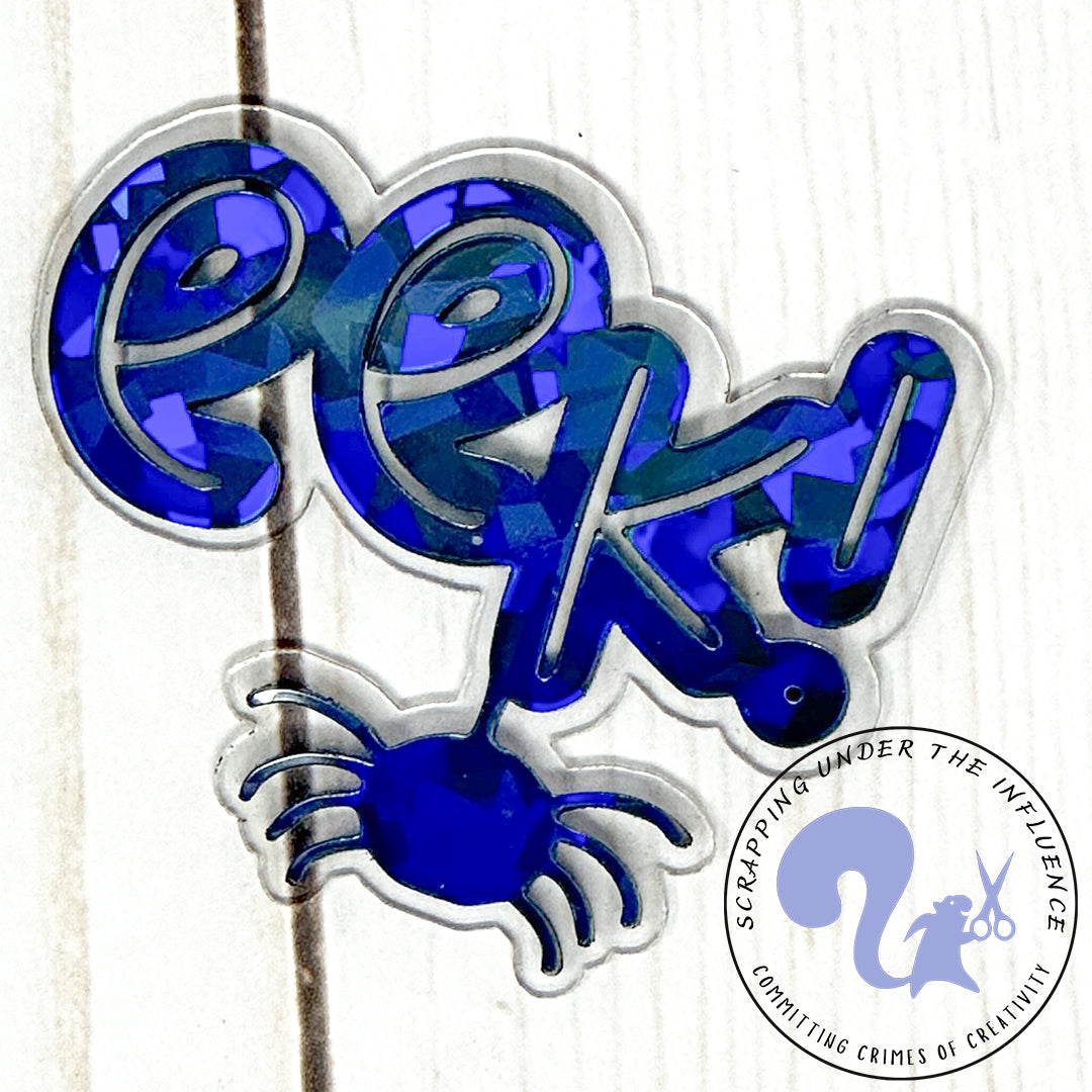 Eek! Acrylic Scrapbook Title