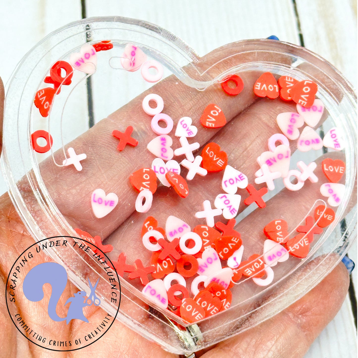 Heart Acrylic Shaker Kit