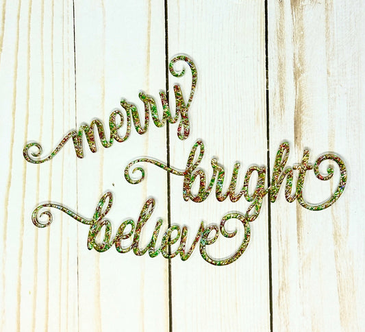 Believe Merry Bright Titles