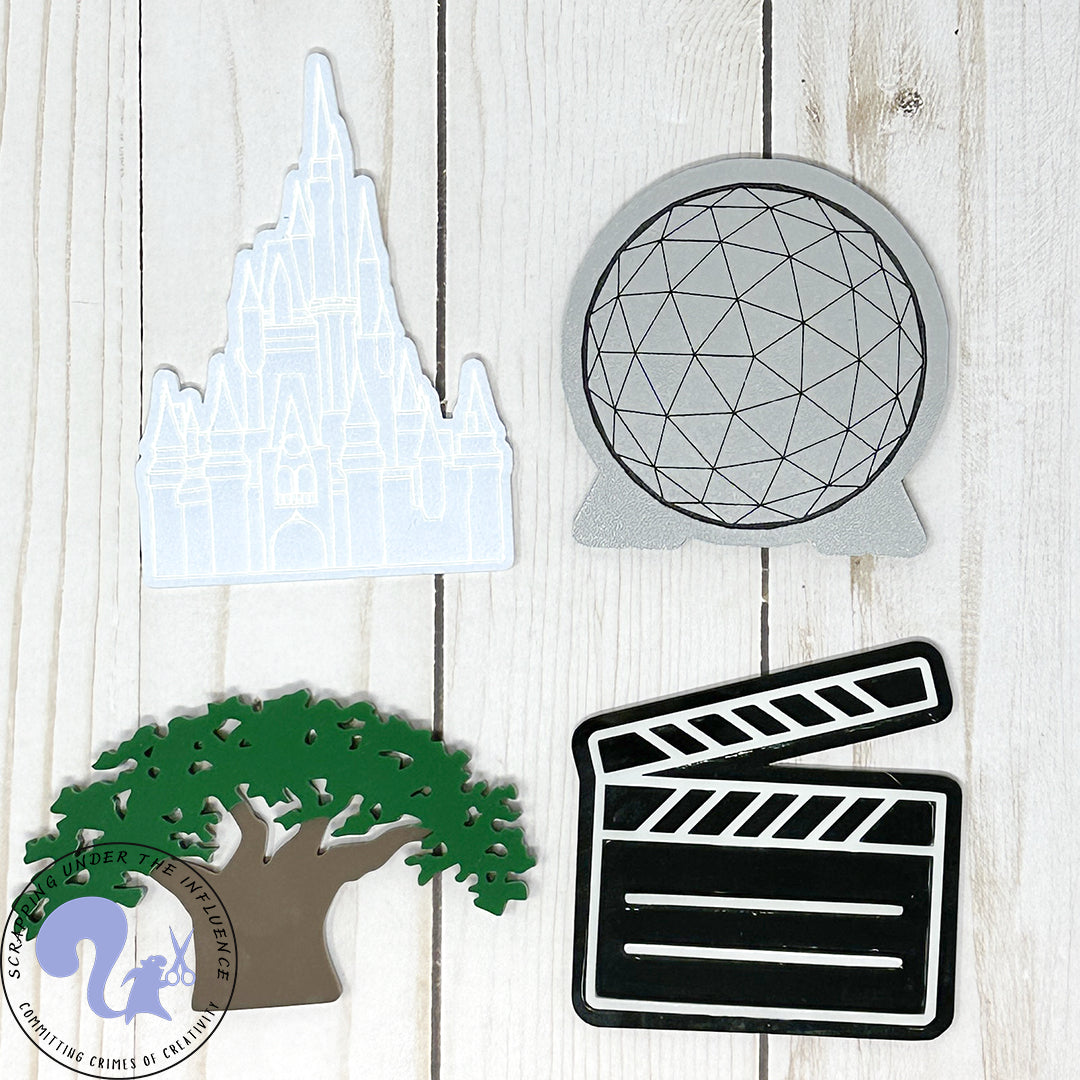 Theme Park Magic Embellishment Set