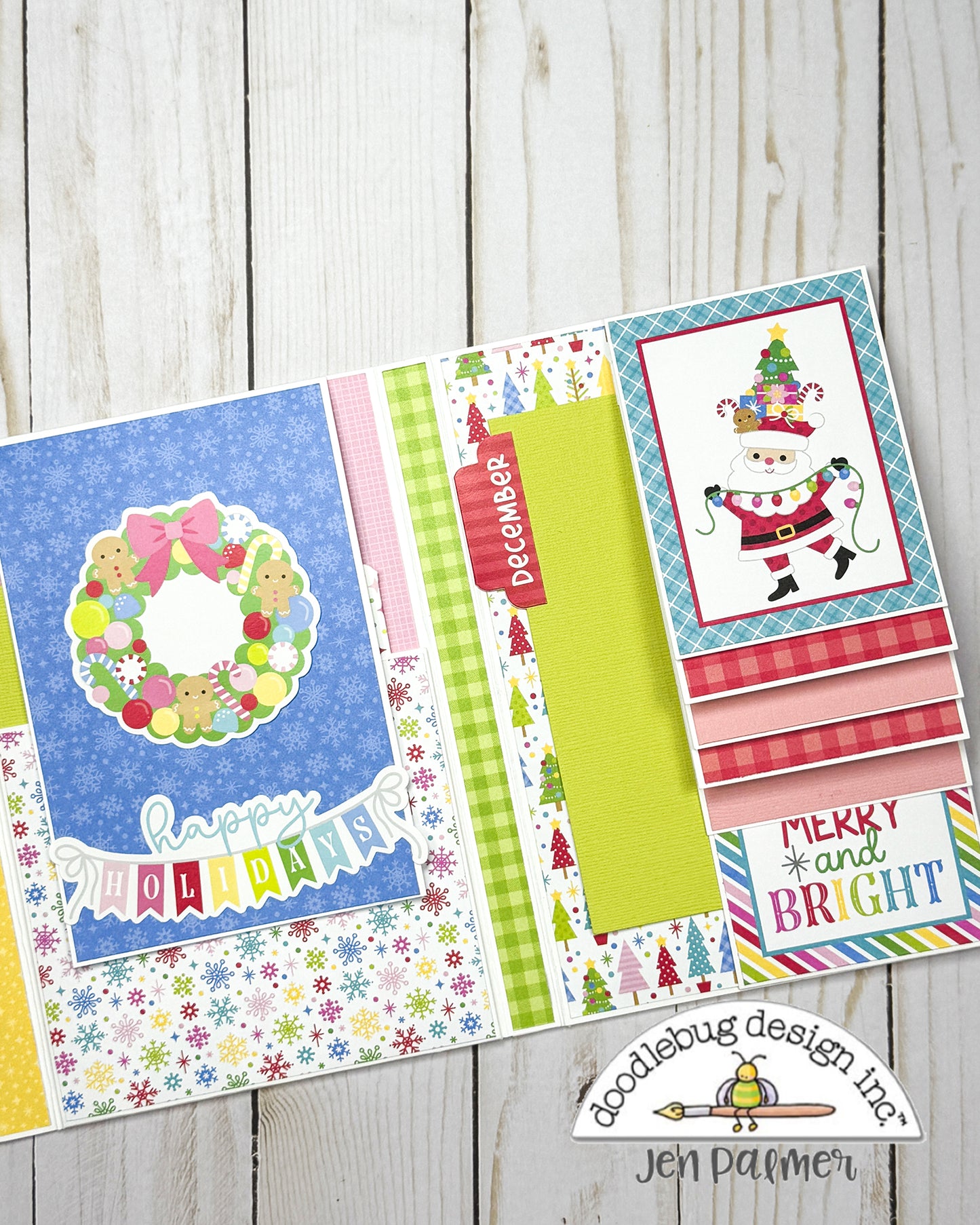 Doodlebug Oh What Fun Envelope Folio Project Kit