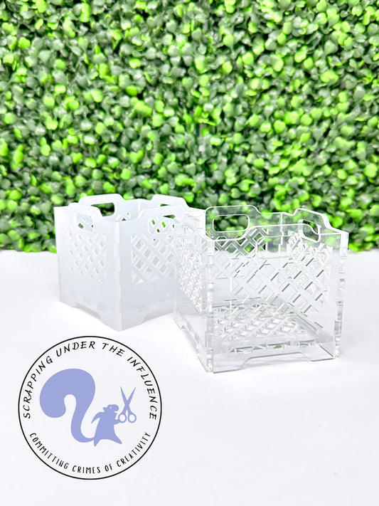 Mini Acrylic Crates