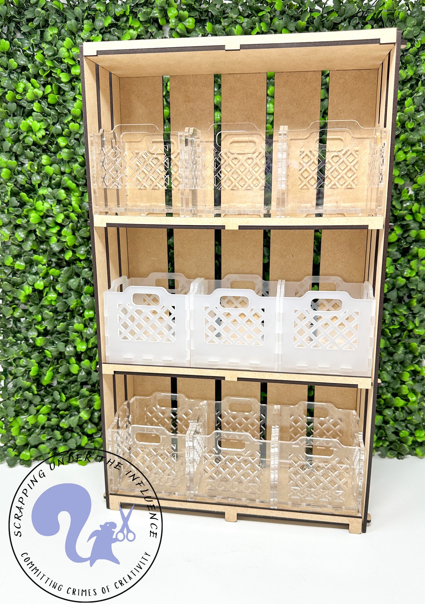 Small Fruit Crate Shelf - CLEARANCE 50% off