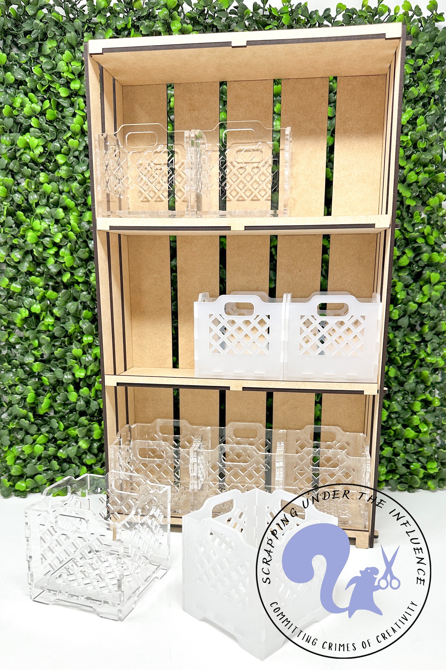 Small Fruit Crate Shelf - CLEARANCE 50% off