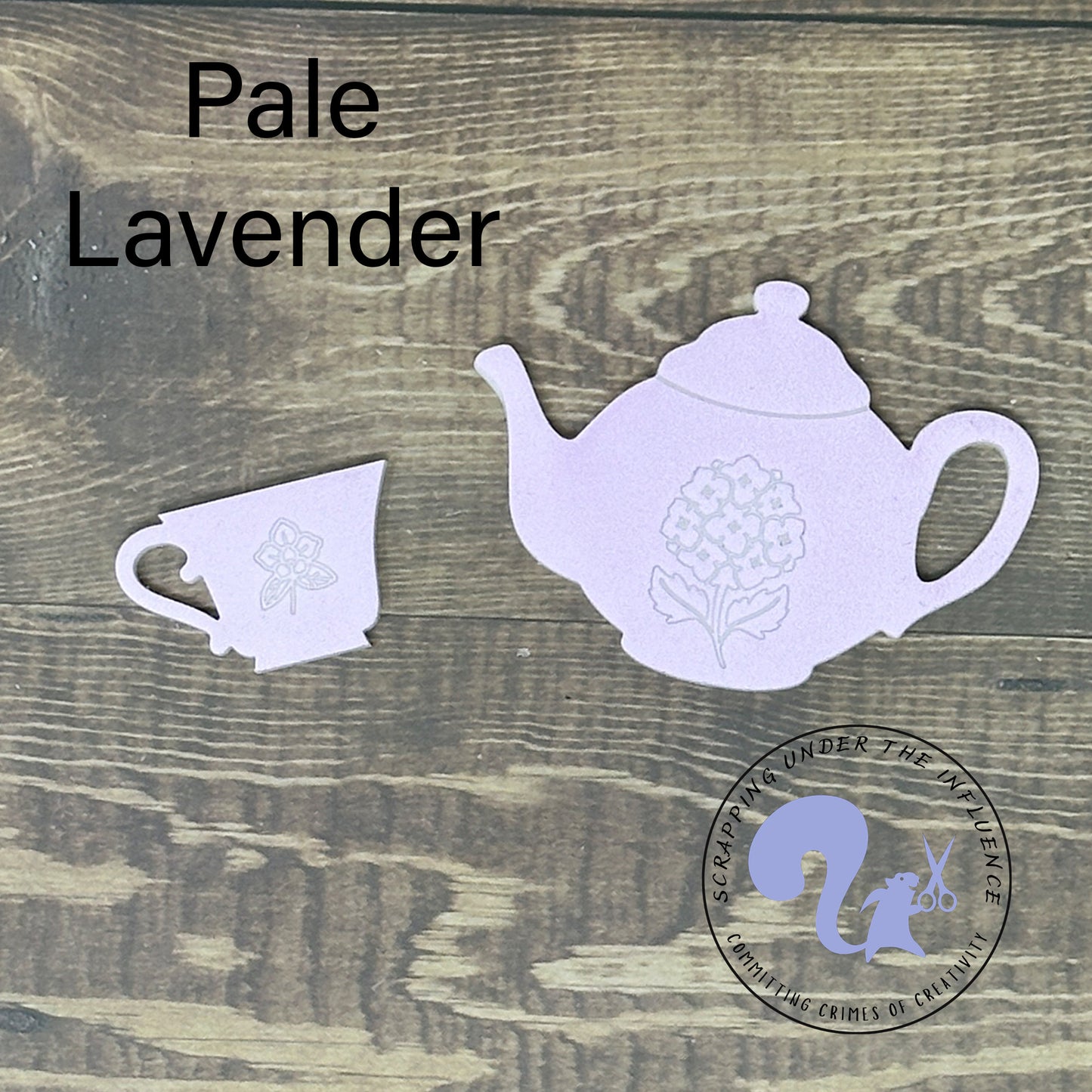 Spill The Tea Teapot and Teacup Embellishment - CLEARANCE 50% off