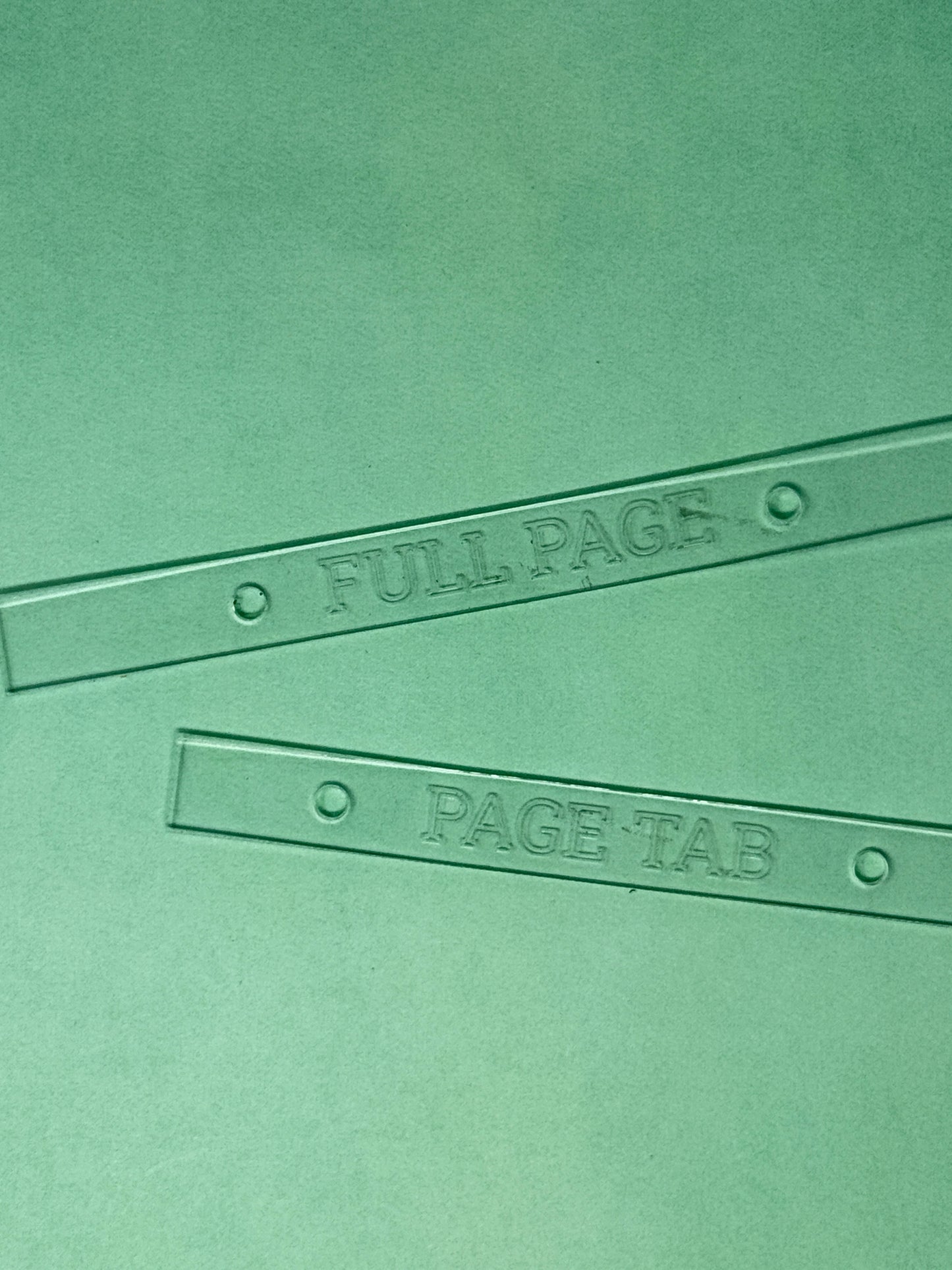 6x8 Album Hole Punch Guide