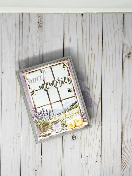 Simple Stories Simple Vintage Lavender Fields Mini Album Kit