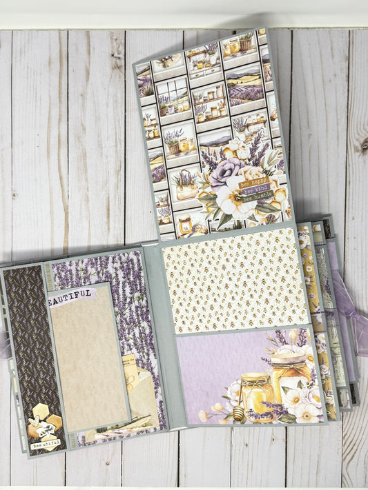 Simple Stories Simple Vintage Lavender Fields Mini Album Kit