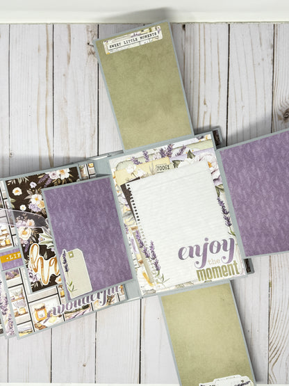 Simple Stories Simple Vintage Lavender Fields Mini Album Kit