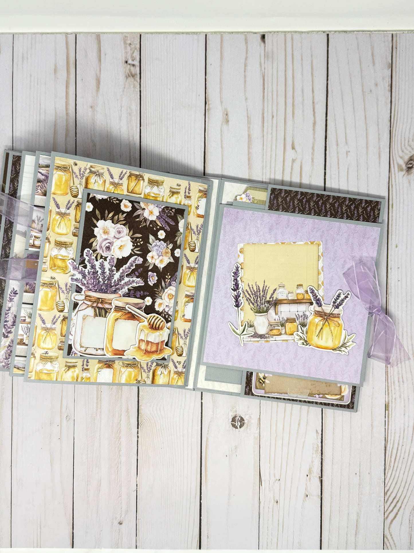 Simple Stories Simple Vintage Lavender Fields Mini Album Kit