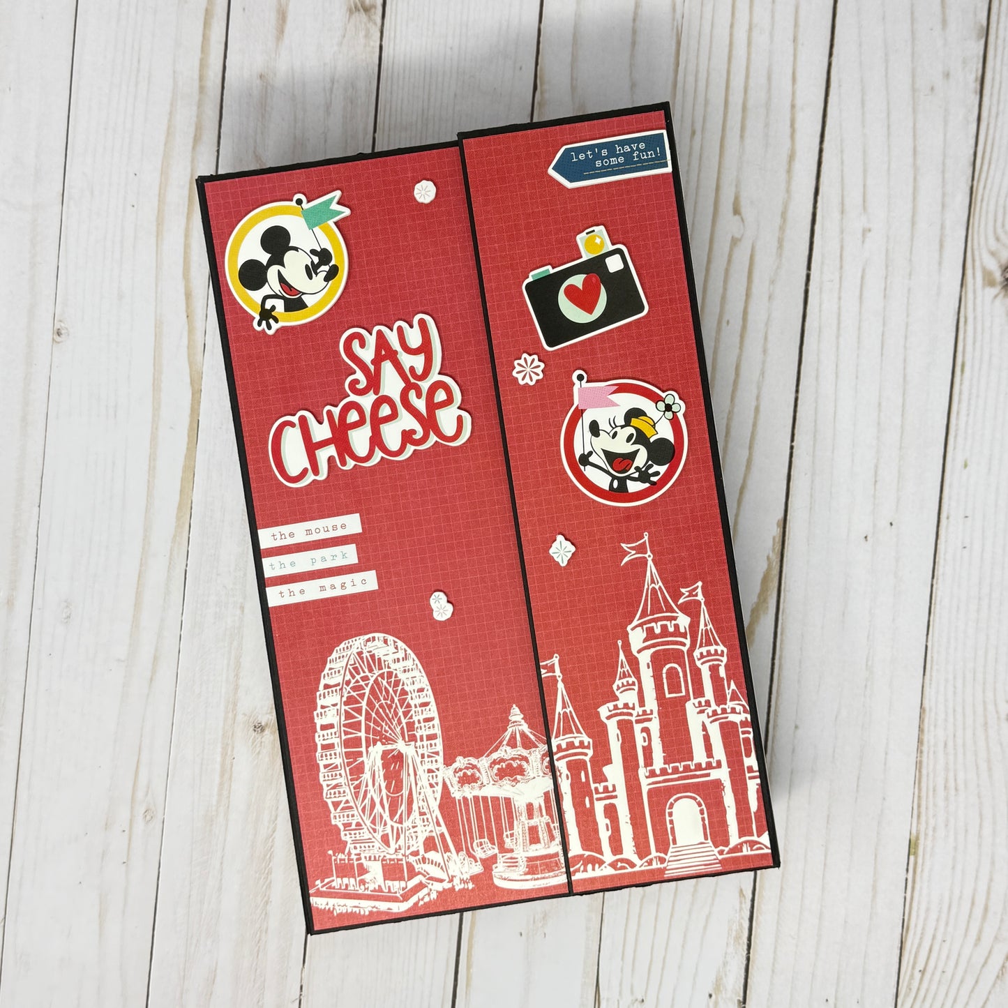 Simple Stories Say Cheese Happiest Place Mini Album Kit