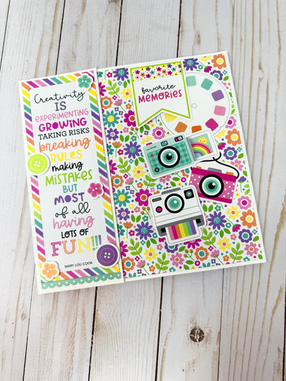 Doodlebug Color Me Crafty Project Kit