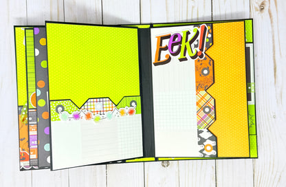 Simple Stories Say Cheese Classic Mouse Halloween Mini Album Cutting Guide