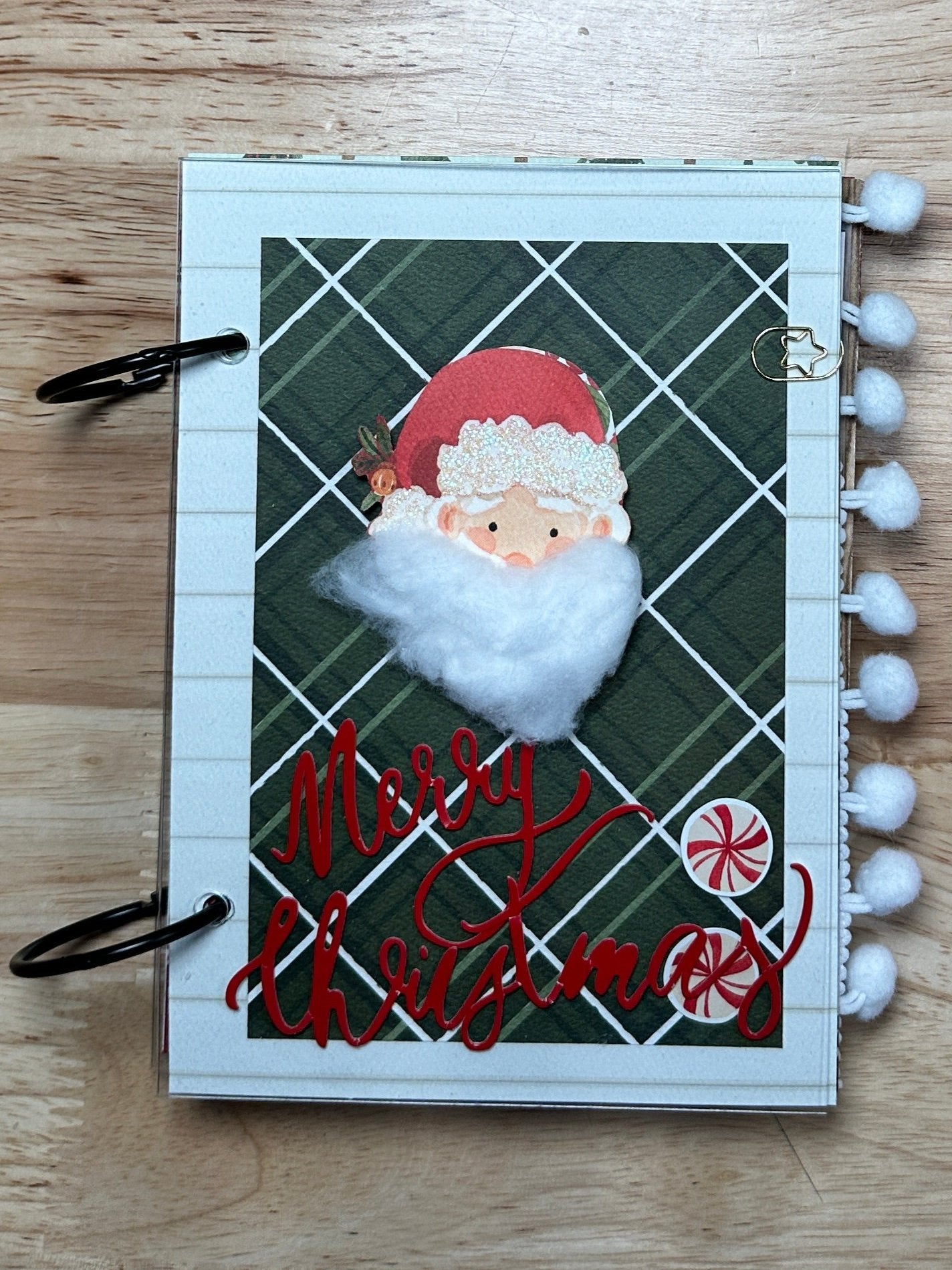 Album #9 - Acrylic Ring Bound Christmas Album