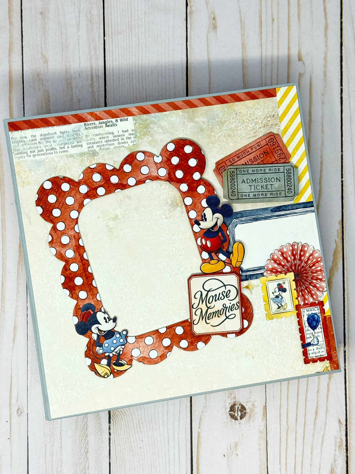 49 & Market Mouse & Co Mini Album Project Kit