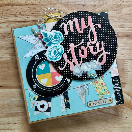 Album #62 - My Story Chipboard Album