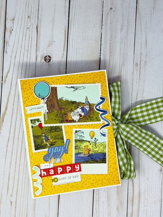 Simple Stories Say Cheese Classic Pooh Birthday Folio