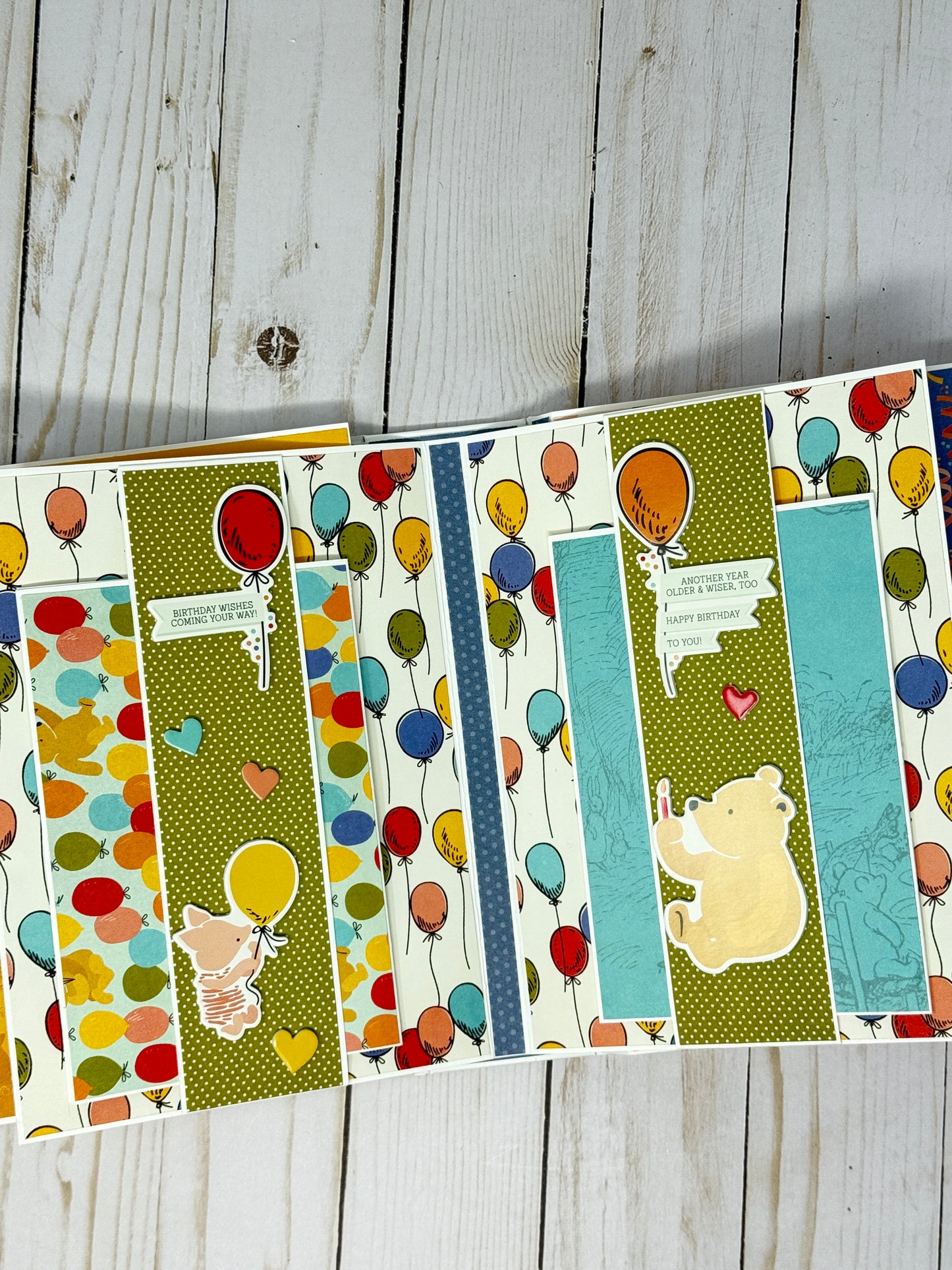 Simple Stories Say Cheese Classic Pooh Birthday Folio Cutting Guide Only