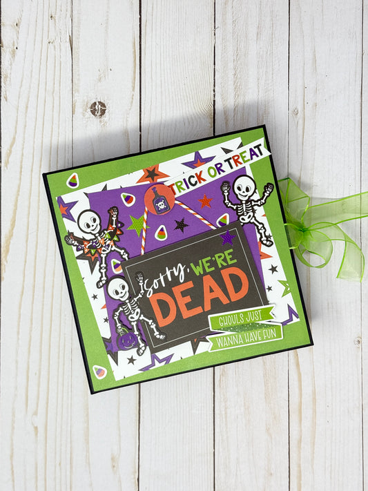 Ghosts and Goblins Halloween Mini Album Kit