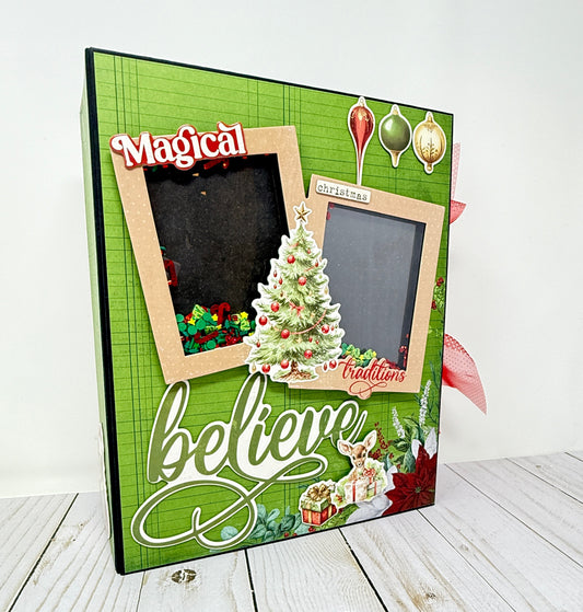 Holiday Chronicle Album Kit - Simple Stories Simple Vintage Believe