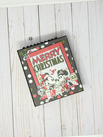 Say Cheese Classic Mouse Christmas Mini Album and Keepsake Box Project Kit