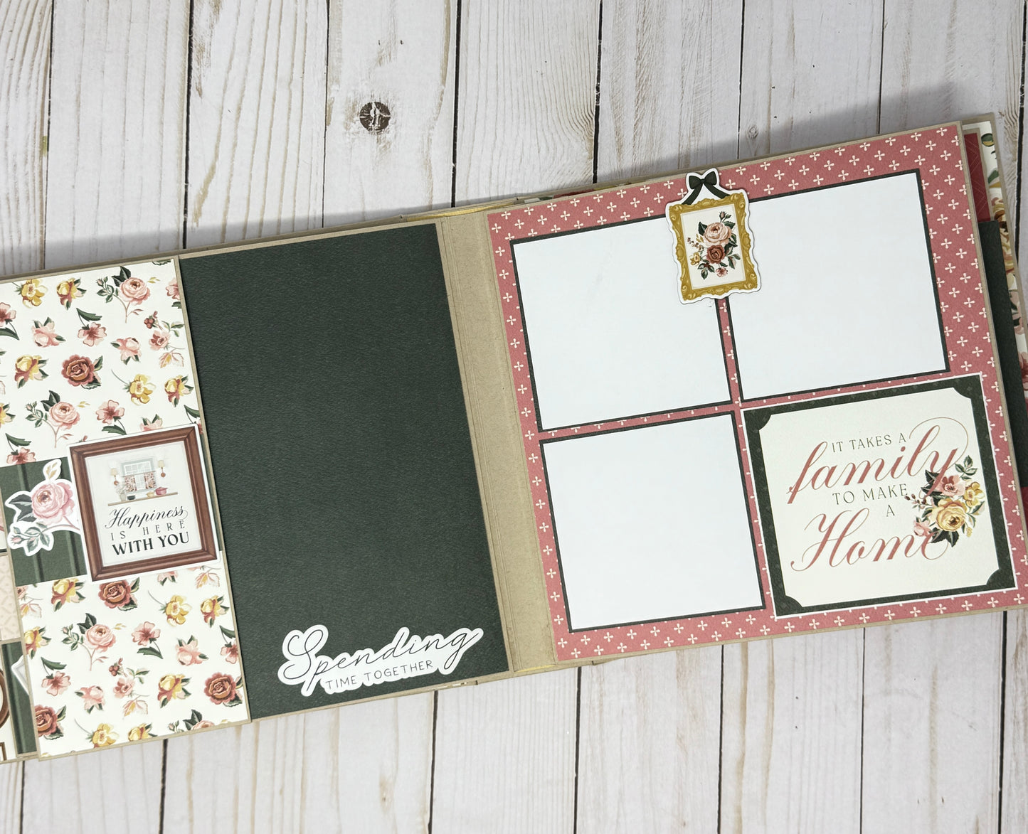 Carta Bella Feel Like Home Mini Album Cutting Guide Only